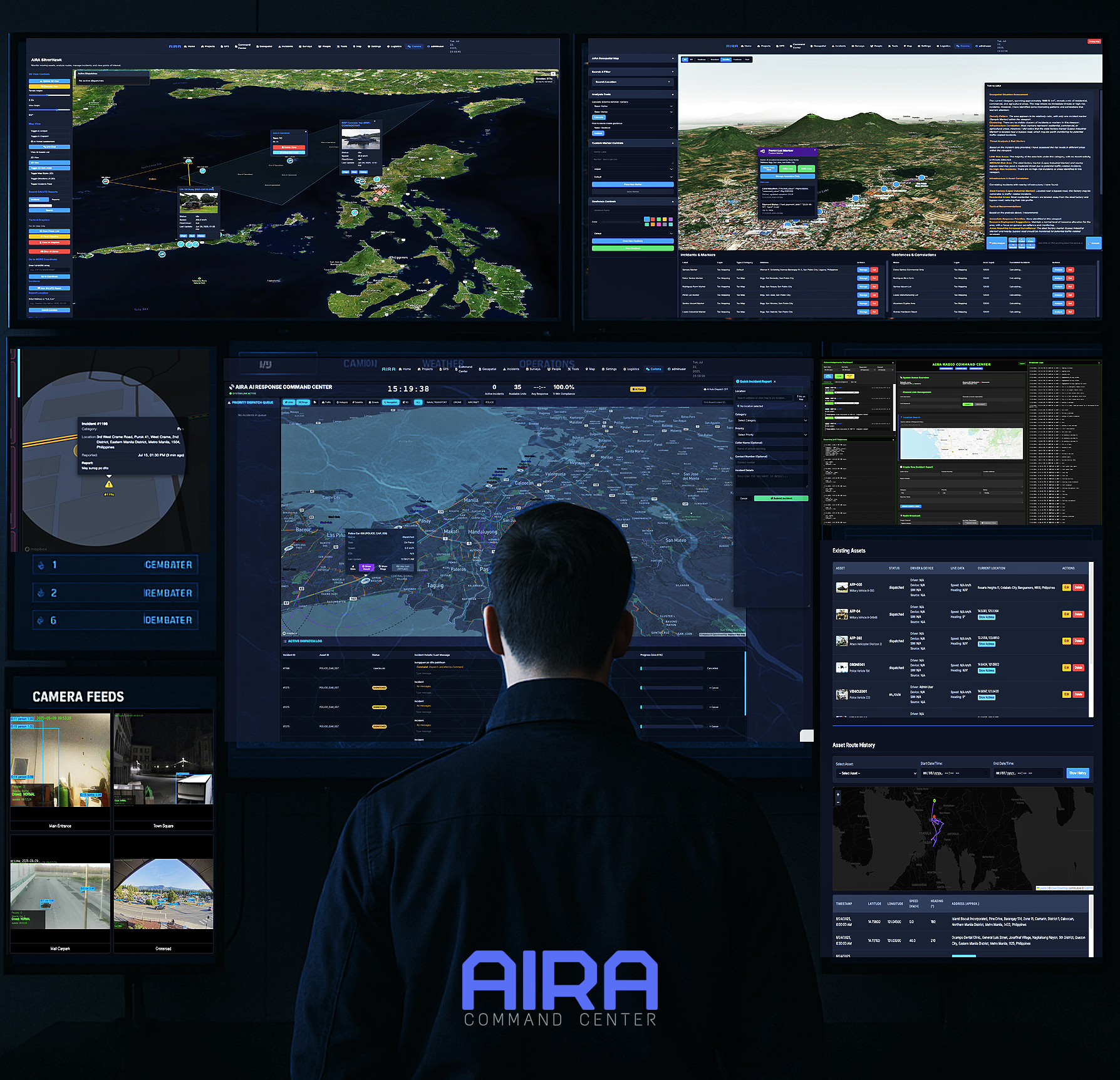 Data analytics dashboard